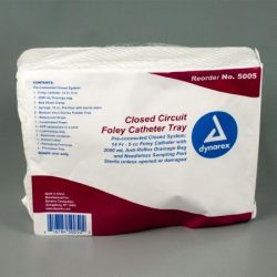 Closed Circuit Foley Catheter Tray Reorder #5005