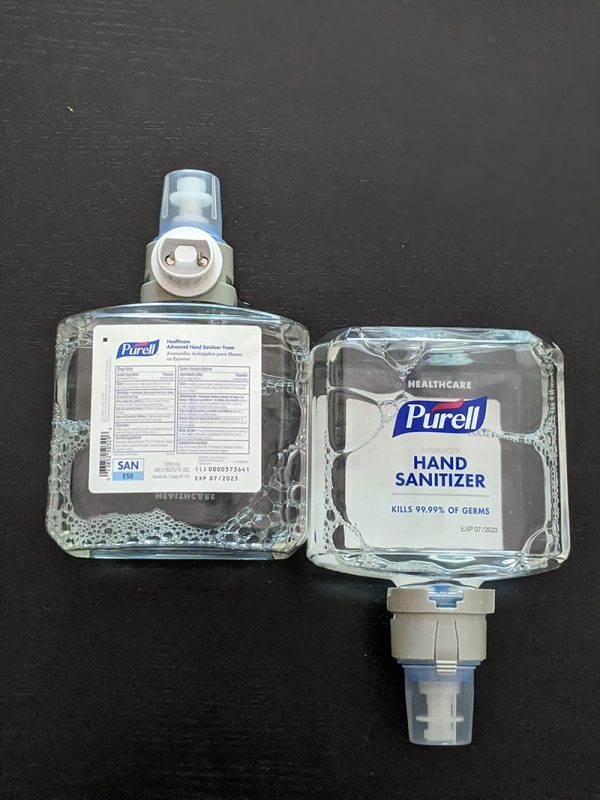 PURELL Professional Hand Sanitizer Gel 1200 mL Refill ES8 Case of 2